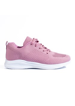 SUPER COOL Lekkie Ażurowe Sneakersy różowe ze sklepu ButyModne.pl w kategorii Buty sportowe damskie - zdjęcie 166693806