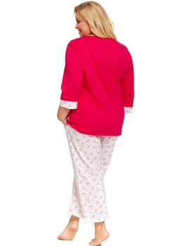 Doctor Nap bawełniana piżama plus size PB.5279, Kolor różowy-wzór, Rozmiar L, Doctor Nap ze sklepu Primodo w kategorii Piżamy damskie - zdjęcie 166695389