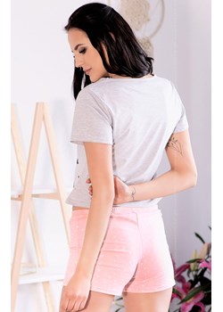 Bawełniana piżama damska dwuczęściowa Russet Foxy 0204, Kolor niebiesko-różowy, Rozmiar S/M, LivCo Corsetti Fashion ze sklepu Primodo w kategorii Piżamy damskie - zdjęcie 166697158