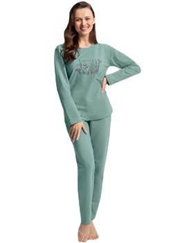 Bawełniany dres damski miętowy 312, Kolor miętowy, Rozmiar M, Luna ze sklepu Primodo w kategorii Piżamy damskie - zdjęcie 166697188