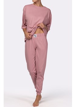 Piżama damska z krótkim rękawem różowa Homie, Kolor różowy, Rozmiar XL, Mona ze sklepu Primodo w kategorii Piżamy damskie - zdjęcie 166697425