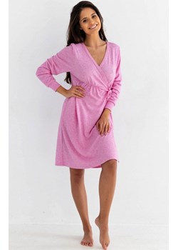 Szlafrok Pinkey Pink, Kolor różowy, Rozmiar S/M, SENSIS ze sklepu Primodo w kategorii Szlafroki damskie - zdjęcie 166697789