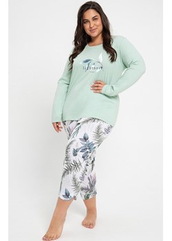 Bawełniana piżama damska Plus Size Ariana 3016, Kolor miętowy, Rozmiar XXL, Taro ze sklepu Primodo w kategorii Piżamy damskie - zdjęcie 166697936
