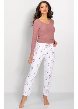 Piżama bawełniana Anabelle, Kolor różowo-biały, Rozmiar S, Momenti per me ze sklepu Primodo w kategorii Piżamy damskie - zdjęcie 166698079