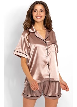 Piżama damska Vintage Style, Kolor karmelowy, Rozmiar M, Momenti per me ze sklepu Primodo w kategorii Piżamy damskie - zdjęcie 166698238