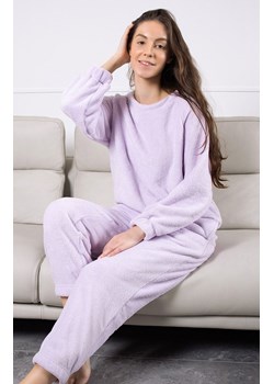 Ciepły liliowy dres piżama Vivi, Kolor liliowy, Rozmiar S/M, Momenti per me ze sklepu Primodo w kategorii Piżamy damskie - zdjęcie 166698247
