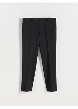 Reserved - Spodnie slim fit z kantem - czarny ze sklepu Reserved w kategorii Spodnie męskie - zdjęcie 166759835