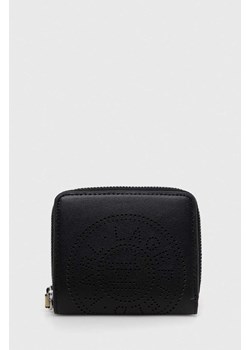 Karl Lagerfeld portfel damski kolor czarny ze sklepu ANSWEAR.com w kategorii Portfele damskie - zdjęcie 166760697