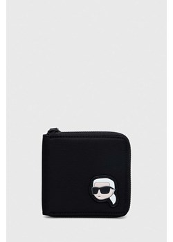 Karl Lagerfeld portfel kolor czarny ze sklepu ANSWEAR.com w kategorii Portfele męskie - zdjęcie 166760855