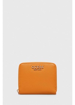 Guess portfel LAUREL damski kolor pomarańczowy SWZG85 00370 ze sklepu ANSWEAR.com w kategorii Portfele damskie - zdjęcie 166766587