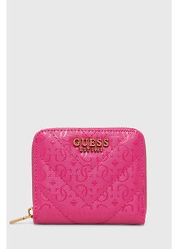 Guess portfel JANIA damski kolor różowy SWGA91 99370 ze sklepu ANSWEAR.com w kategorii Portfele damskie - zdjęcie 166767598