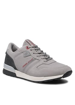 Sneakersy Cross Jeans JJ1R4020C Grey ze sklepu eobuwie.pl w kategorii Buty sportowe męskie - zdjęcie 166770765