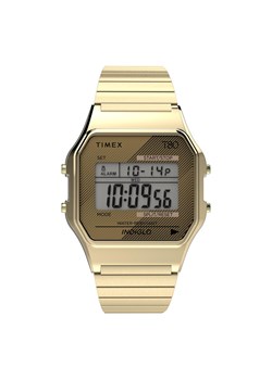 Zegarek Timex T80 TW2R79000 Gold/Gold ze sklepu eobuwie.pl w kategorii Zegarki - zdjęcie 166773566