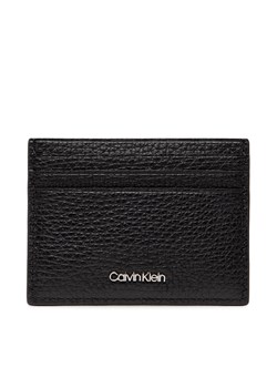 Etui na karty kredytowe Calvin Klein Minimalism Cardholder 6Cc K50K509613 Czarny ze sklepu eobuwie.pl w kategorii Etui - zdjęcie 166773865