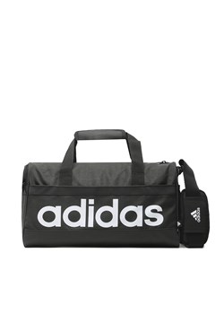 Torba adidas Essentials Linear Duffel Bag Extra Small HT4744 Czarny ze sklepu eobuwie.pl w kategorii Torby sportowe - zdjęcie 166773997