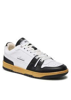 Sneakersy Mercer Amsterdam The Brooklyn ME231013 White/Black 159 ze sklepu eobuwie.pl w kategorii Buty sportowe damskie - zdjęcie 166774529