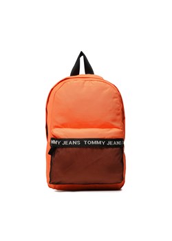 Plecak Tommy Jeans Tjm Essential Backpack AM0AM10900 Pomarańczowy ze sklepu eobuwie.pl w kategorii Plecaki - zdjęcie 166775265