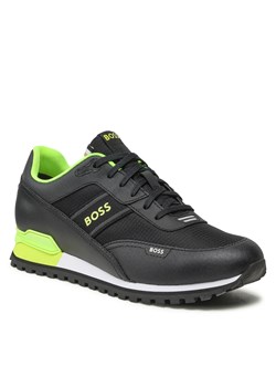 Sneakersy Boss 50493222 Black 01 ze sklepu eobuwie.pl w kategorii Buty sportowe męskie - zdjęcie 166775788
