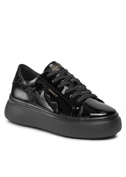 Sneakersy Gant Jennise Sneaker 27531394 Black ze sklepu eobuwie.pl w kategorii Trampki damskie - zdjęcie 166776677