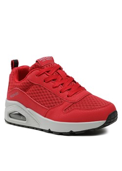 Sneakersy Skechers Uno Powex 403667L/RED Red ze sklepu eobuwie.pl w kategorii Buty sportowe dziecięce - zdjęcie 166776707
