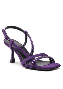 Sandały Pinko Anais Sandalo PE 23 BLKS1 100670 A0NZ Purple J11 ze sklepu eobuwie.pl w kategorii Sandały damskie - zdjęcie 166777876