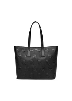Torebka KARL LAGERFELD 236W3088 Black A999 ze sklepu eobuwie.pl w kategorii Torby Shopper bag - zdjęcie 166778267