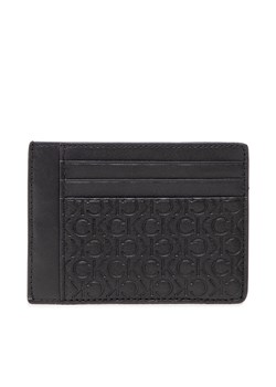 Etui na karty kredytowe Calvin Klein Subtle Mono Id Cardholder K50K509618 Czarny ze sklepu eobuwie.pl w kategorii Etui - zdjęcie 166778388