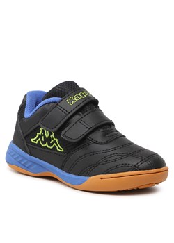 Sneakersy Kappa 260509BCK Black/Blue 1160 ze sklepu eobuwie.pl w kategorii Buty sportowe dziecięce - zdjęcie 166778519