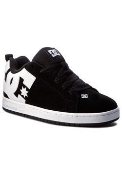 Sneakersy DC Court Graffik 300529 Black(001) ze sklepu eobuwie.pl w kategorii Buty sportowe męskie - zdjęcie 166780068