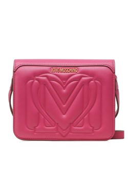 Torebka LOVE MOSCHINO JC4119PP1GLV0615 Fuxia ze sklepu eobuwie.pl w kategorii Listonoszki - zdjęcie 166780236