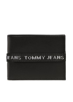 Duży Portfel Męski Tommy Jeans Tjm Essential Cc & Coin AM0AM11218 Czarny ze sklepu eobuwie.pl w kategorii Portfele męskie - zdjęcie 166780779