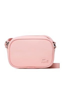 Torebka Lacoste Xs Crossover Bag NF4253DB Różowy ze sklepu eobuwie.pl w kategorii Listonoszki - zdjęcie 166782757