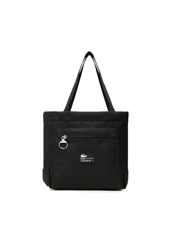 Torebka Lacoste S Shopping Bag NF4197WE Noir Patch L51 ze sklepu eobuwie.pl w kategorii Torby Shopper bag - zdjęcie 166785596