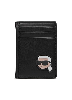 Etui na karty kredytowe KARL LAGERFELD 236W3228 Czarny ze sklepu eobuwie.pl w kategorii Etui - zdjęcie 166786048