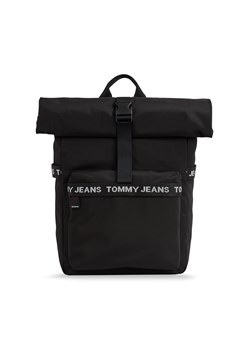 Plecak Tommy Jeans Essential Rolltop AM0AM11515 Black BDS ze sklepu eobuwie.pl w kategorii Torby męskie - zdjęcie 166787565