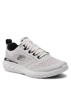 Sneakersy Skechers Decodus 232288/LGBK Light Gray/Blk ze sklepu eobuwie.pl w kategorii Buty sportowe męskie - zdjęcie 166789038