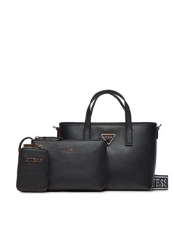 Torebka Guess Latona (BG) Mini-Bags HWBG92 11750 Czarny ze sklepu eobuwie.pl w kategorii Torby Shopper bag - zdjęcie 166790545