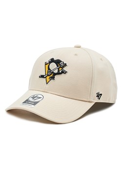 Czapka z daszkiem 47 Brand NHL Pittsburgh Penguins '47 MVP SNAPBACK H-MVPSP15WBP-NT Beżowy ze sklepu eobuwie.pl w kategorii Czapki z daszkiem damskie - zdjęcie 166791159