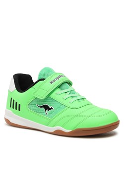 Sneakersy KangaRoos K-Bilyard Ev 10001 000 8028 Neon Green/Jet Black ze sklepu eobuwie.pl w kategorii Buty sportowe dziecięce - zdjęcie 166791577