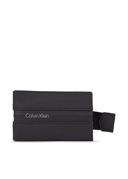 Etui na karty kredytowe Calvin Klein Rubberized Slide Ccholder K50K510923 Ck Black BAX ze sklepu eobuwie.pl w kategorii Etui - zdjęcie 166792266