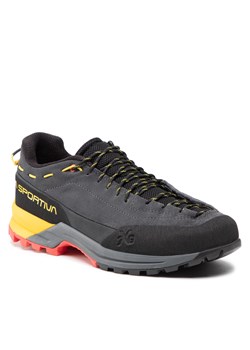 Trekkingi La Sportiva Tx Guide Leather 27S900100 Carbon/Yellow ze sklepu eobuwie.pl w kategorii Buty trekkingowe męskie - zdjęcie 166793506