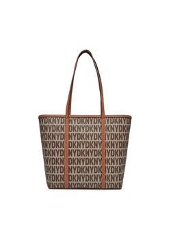Torebka DKNY Seventh Avenue Md Ew R33A2Y28 Brązowy ze sklepu eobuwie.pl w kategorii Torby Shopper bag - zdjęcie 166794166