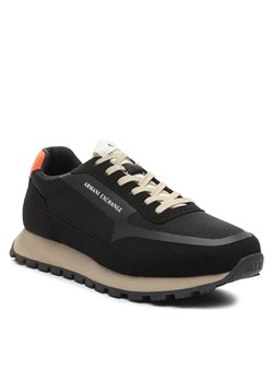 Sneakersy Armani Exchange XUX180 XV766 00002 Black ze sklepu eobuwie.pl w kategorii Buty sportowe męskie - zdjęcie 166794216