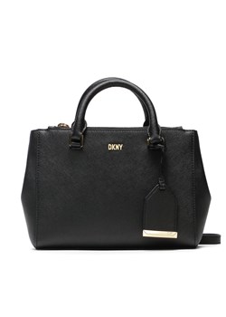 Torebka DKNY Belle Sm Satchel R33D1Y77 Czarny ze sklepu eobuwie.pl w kategorii Torby Shopper bag - zdjęcie 166794608