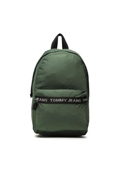 Plecak Tommy Jeans Essential Dome AM0AM11175 Zielony ze sklepu eobuwie.pl w kategorii Plecaki - zdjęcie 166796077