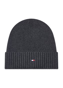 Czapka Tommy Hilfiger Essential Flag Beanie AM0AM10337 PA7 ze sklepu eobuwie.pl w kategorii Czapki zimowe męskie - zdjęcie 166799145