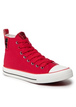 Trampki Big Star Shoes JJ274128 Red/Black ze sklepu eobuwie.pl w kategorii Trampki damskie - zdjęcie 166800637