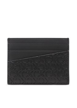 Etui na karty kredytowe Calvin Klein Ck Must Mono Cardholder 6Cc K50K510319 Czarny ze sklepu eobuwie.pl w kategorii Portfele damskie - zdjęcie 166801257