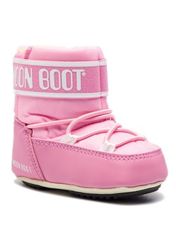 Śniegowce Moon Boot Crib 2 34010200004 Light Pink ze sklepu eobuwie.pl w kategorii Buciki niemowlęce - zdjęcie 166808986