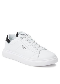 Sneakersy Pepe Jeans PMS30981 White 800 ze sklepu eobuwie.pl w kategorii Trampki męskie - zdjęcie 166809157